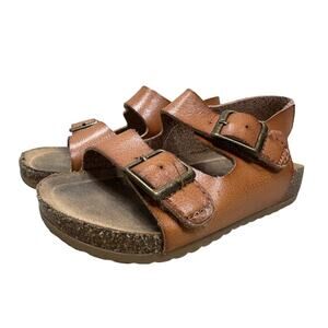 *LAST CHANCE* 5/$15 Tan Buckle Sandals - Cat & Jack - 6